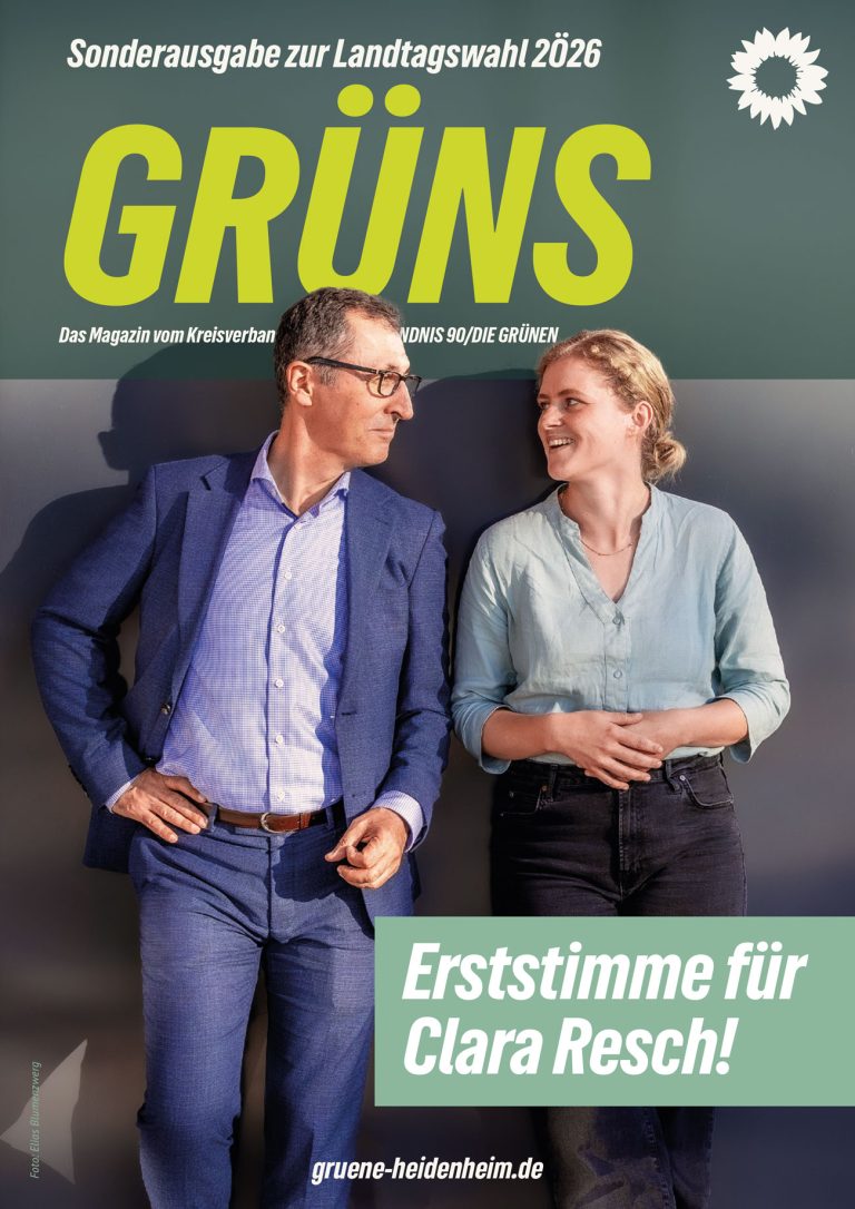 Sonderausgabe GRÜNS zur LTW 2Ö26